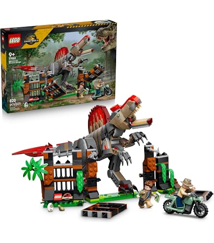 Amazon.com: LEGO 76956 Jurassic Park T. rex Breakout : Toys & Games